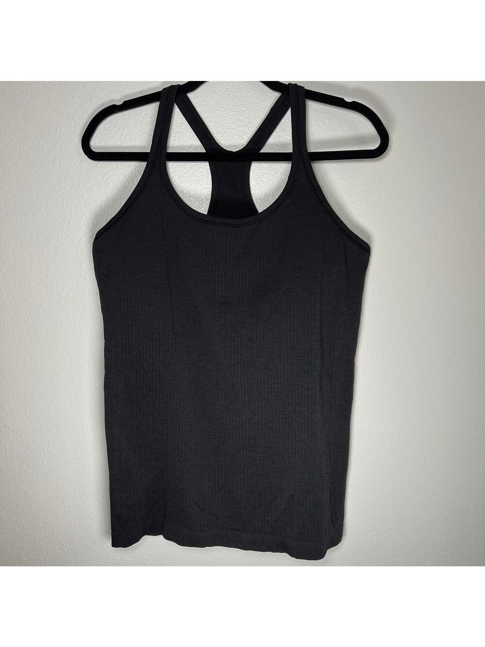 Lululemon Athletica| Women’s Eb To Street  black racerback active camisole top